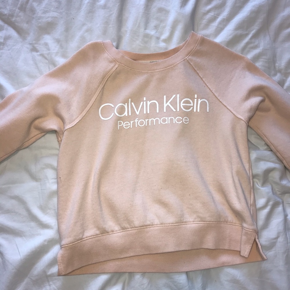 Light pink crew neck